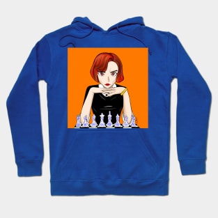 beth the queen in chess sports Hoodie